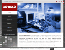 Tablet Screenshot of bornico.com